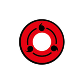 I-Contact Cosplay Halloween Contact Lenses Three Wheel Eyes 1